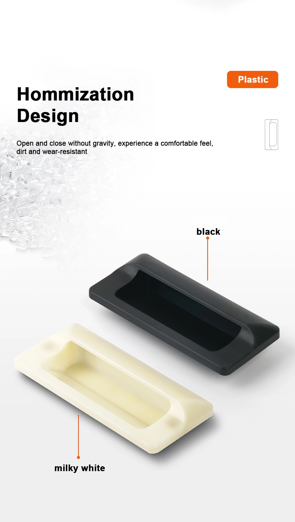 Bright Chrome Handle